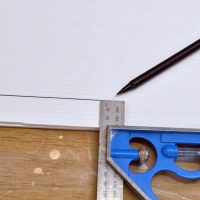 Measure 30mm as a tape guide