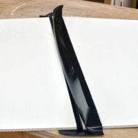 Apply second strip of tape