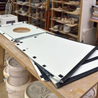 2. Open back flap